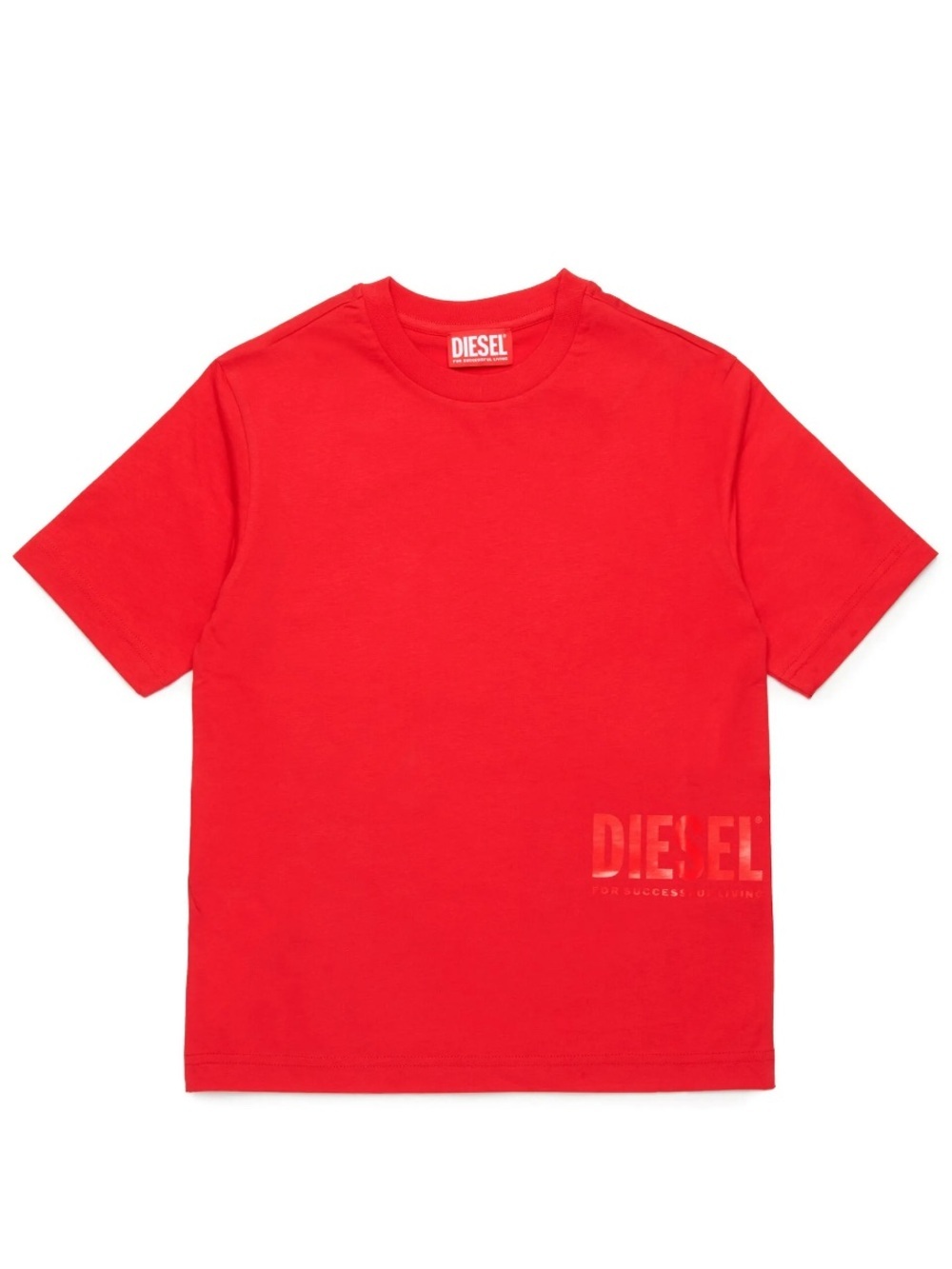 Diesel Logo Red Short Sleeve Tee/Boys Size 14